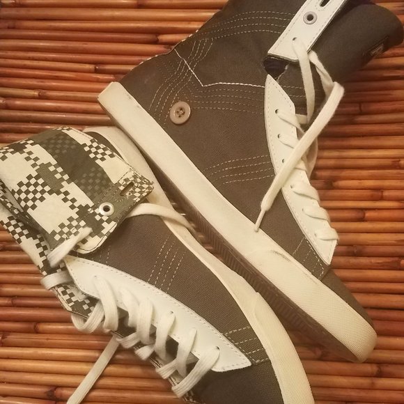 Pony Forest Green & White FTD Gleason Sneakers Sz 10 NEW - Picture 6 of 11